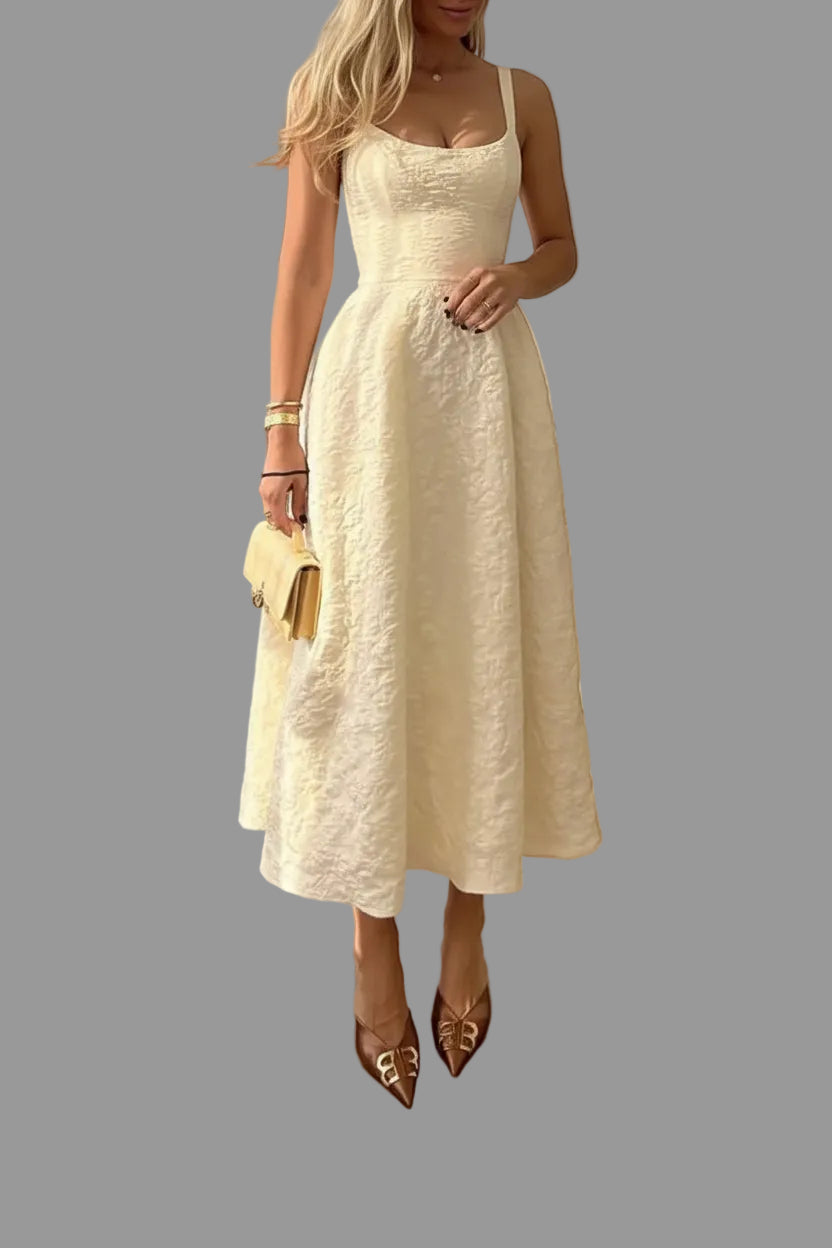 Women'S Polka Dot Halter Neck Sexy Vintage Dress, Bohemian Sleeveless Long Slim Fit Summer Holiday Beachwear, Wedding Guest